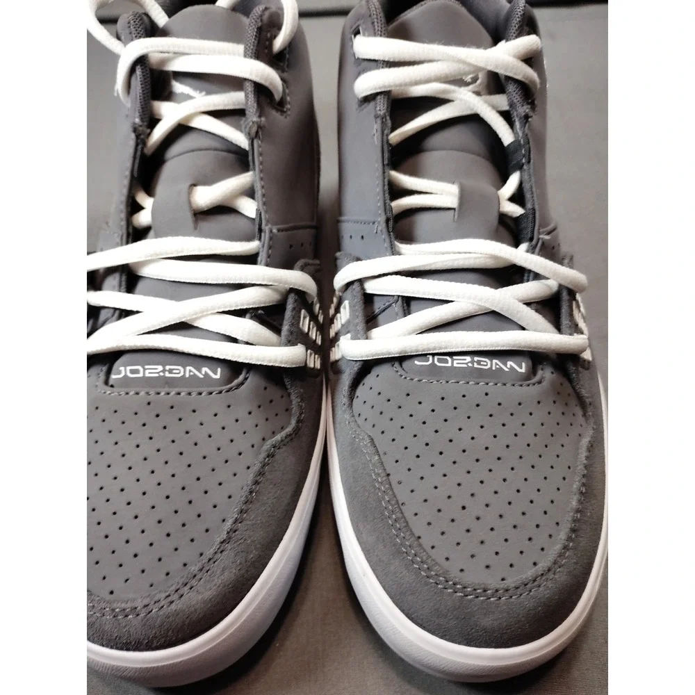EUC-RARE Jordan Flight 23 Classic 2012 Shoe Men 8.5 Gray Sneakers 510892-006